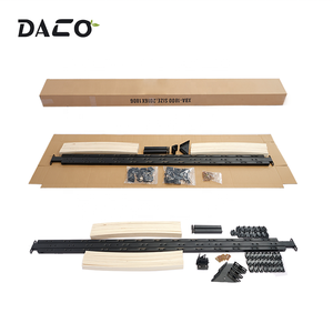 Спальня Удобная дешевая цена queen size простые разобранные деревянные планки металлические каркасы кровати - Product Image 4