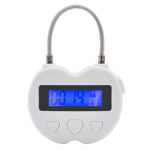 Anti Verslaving Tijd Lock Elektronische Countdown Lock Veilig Volwassen Spel Self Bondage Bdsm Slave Training Time Release Bondage Lock - Product Image 4