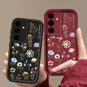 Funda Protectora Suave con Diseño Floral para <span class=keywords><strong>Samsung</strong></span> <span class=keywords><strong>Galaxy</strong></span> S25 Ultra S24 FE A56 A55 A54 A16 5G, Venta al por Mayor de Fábrica BAILI - Product Image 3