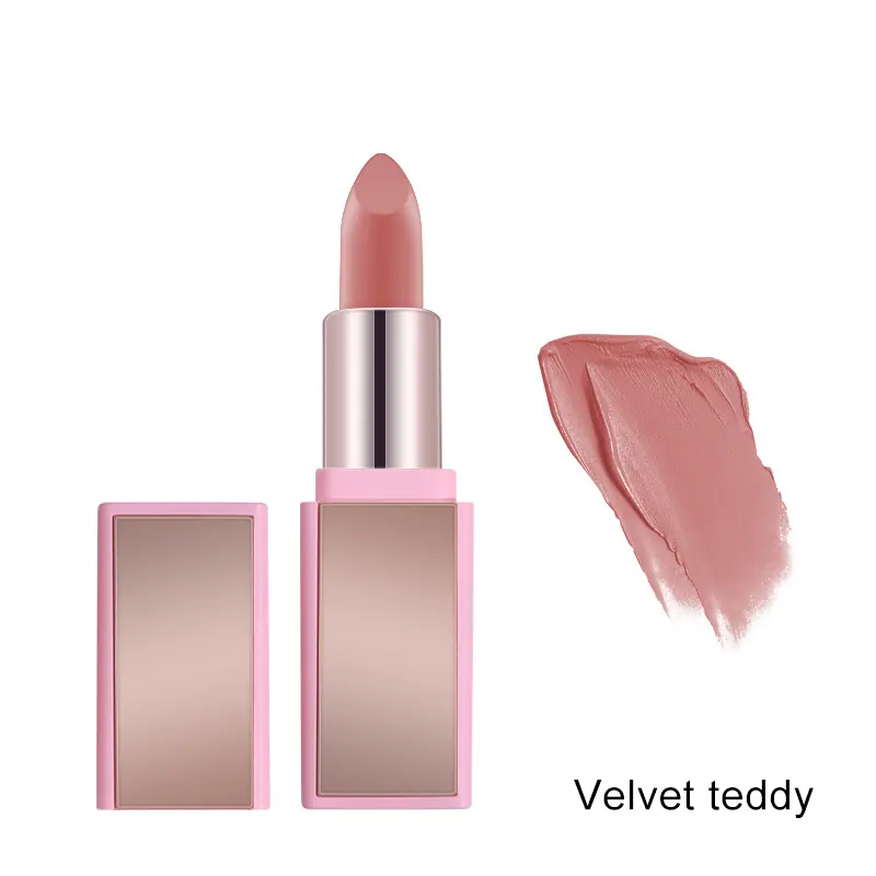 Wholesale Cosmetics Vegan Organic Waterproof Long Lasting Makeup Private Label Cream Nude Velvet Matte Lipstick