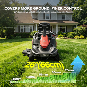 Tondeuse autoportée à prix imbattable, large largeur de coupe, efficace, modèle 54, pour la tonte de grandes surfaces agricoles - Product Image 1