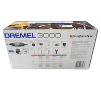 Kit d'outils rotatifs à vitesse variable DREMEL 3000, mini-meuleuse électrique 130W avec 25 accessoires pour la découpe, le ponçage, le polissage, le bricolage