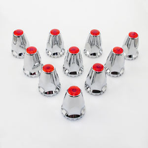 Couvercle d'écrou à filetage chromé, 33Mm, 50 pièces, vente en gros d'usine - Product Image 2