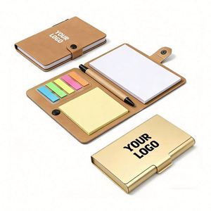Promotional Business Gift Notepad with Pen and <b>Sticky</b> <b>Notes</b> Folding Memo Pads for School Office Small Notebooks Wholesale - Product Image 1