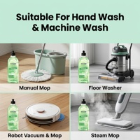 Nettoyant écologique pour sols SUPLALA, 5-15% d'ingrédients actifs, nettoyage en profondeur et polissage pour sols en bois, carrelage, marbre, vinyle, sans danger