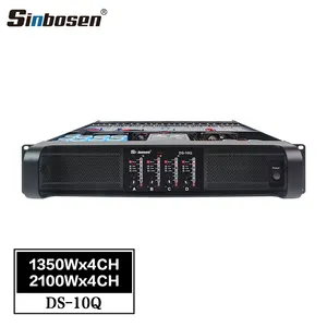 Sinbosen المهنية الصوت DS-10Q 2000 واط مكبر كهربائي fp سلسلة 10Q مكبر للصوت لخط صفيف المتكلم