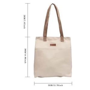 Women's Tote <b>Bag</b> Canvas <b>Sewing</b> Thread Large Capacity Handbag Convenient Practical Female's Canvas <b>Bag</b> - Product Image 6