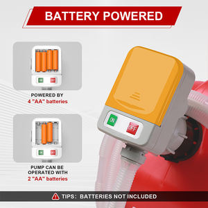 बैटरी संचालित प्लास्टिक पोर्टेबल हैंड-होल्ड तेल स्टेशन उपयोग के लिए आपातकालीन गैसोलीन ईंधन हस्तांतरण पंप - Product Image 4