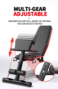 Alta efficienza moderna allenamento a casa panca manubrio popolare piccolo panca pieghevole con funzione di sicurezza - Product Image 6