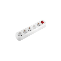 Wellsdiy EU Extension Socket 1.5-5M Cordons Personnalisé 10A 250V Power Socket Portable Power Strip