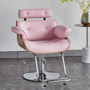 Silla de Barbería, Muebles de Belleza, Reclinable, Vintage, de Alta Calidad, Cómoda, para Salón de Peluquería, Equipo de Peluquería - Product Image 6