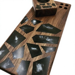 Opulent Harmony - Juego de Quemadores de Incienso Árabes Hechos a Mano, Artísticos, con Conchas Naturales, Ecológicos, para Bakhoor, Decoración Festiva para Ramadán - Product Image 1