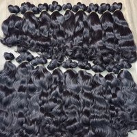Expédition Rapide Extensions de Cheveux Naturels Bruts Humains Ondulés Cambodgiens / Lots de Cheveux Bouclés Birmans Prix de Gros Lots de Cheveux Bouclés Indiens
