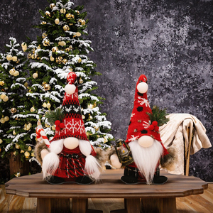 LED <strong>Light</strong> Eco-Friendly Cloth Christmas <strong>Elf</strong> Doll Gnome Smart ZX-01 Home Party Decorations Children's New Year Festival Gifts - Product Image 2