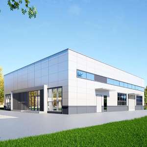 Conception de bâtiments industriels innovants LSTC <span class=keywords><strong>WM</strong></span> Structures Cadre de panneau d'affichage en acier inoxydable pour immeuble de bureaux Salle de bains Hall d'entrée - Product Image 4