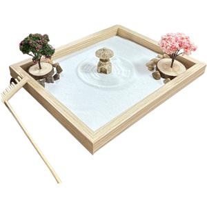 Nouveau bricolage Zen jardin Diorama bureau ornement style chinois bureau décor à la maison <span class=keywords><strong>Miniature</strong></span> paysage Simulation jardin Kit - Product Image 5