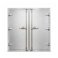 Porte de conteneur à double battant isolée CRYOMAX IDSCD, panneaux en acier inoxydable 304, barres de verrouillage doubles, noyau en mousse PU, design industriel