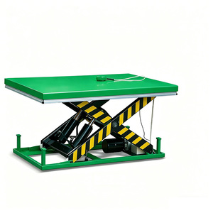 Table élévatrice à ciseaux hydraulique stationnaire inclinable avec commande personnalisée - Product Image 1