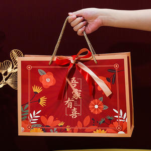 Convient pour le mariage Épaisseur personnalisée et sac à bonbons avec logo avec sac en papier cadeau Prix de gros de marque vietnamienne - Product Image 5