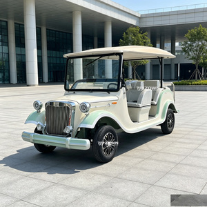 Vehículo Eléctrico Clásico Retro de Baja Velocidad para Turismo Urbano, Personalizado para Recorridos Turísticos y Mejora de la Construcción - Product Image 1