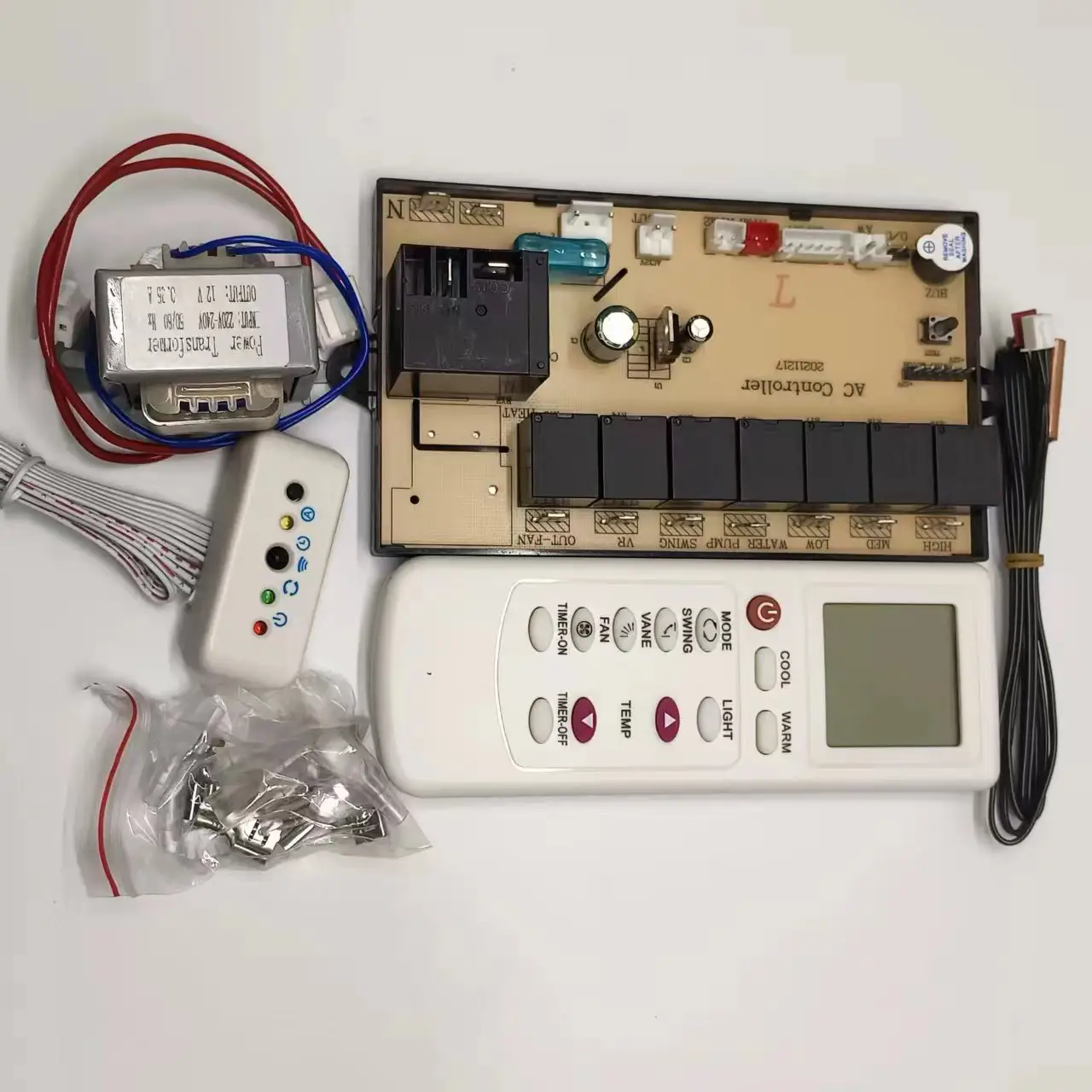 Fabriek Verkopen Airconditioner Pcb Board Control Systeem Met Grote Remote Kt 109 Auto Start Dubbele Sensor U030a