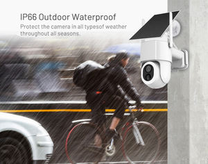 Kamera Keamanan Terbaru Tuya Wifi 3 Megapiksel Audio Dua Arah Kompatibel dengan Alexa Google Assistant Bertenaga Surya Tahan Air dengan Kartu Memori - Product Image 4