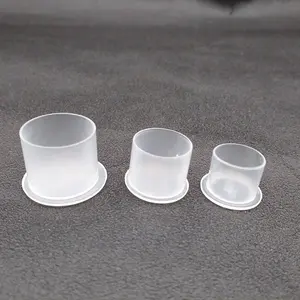 Wholesale Tattoo Equipment Disposable Plastic Tattoo Ink Cups Permanent Makeup Pigment Clear Ink Cup Other Body Art Cups Ink