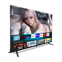 Pantalla Táctil Interactiva para Smart TV de 32, 43, 50, 55 y 65 Pulgadas, Android LED USB, Marco de Vidrio para Aula, Compatible con VGA, RAM DDR