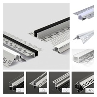 Applique murale en plâtre sans soudure de 2023 Offre Spéciale dans le profilé en aluminium Led Trimless Strip Light