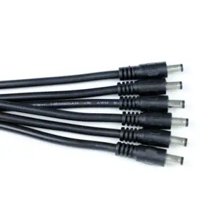 מותאם אישית DC כבל חשמל 5.5*2.1mm DC חבית שקע כדי JST XH2.54 2Pin נקבה מחבר עם משולב 12v רגולטור