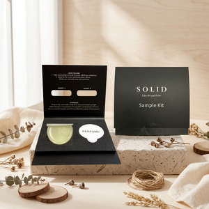 Bálsamo de Colonia de Lujo, Colonia Sólida, Eau de Parfum a Base de Aceite, Aroma Amaderado Fresco para Hombres, Viajes de Negocios - Product Image 1