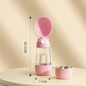 2025 elegante bottiglia d'acqua portatile per cani resistente per animali domestici contenitore per cani per viaggi all'aperto a piedi scatola di plastica imballata - Product Image 4