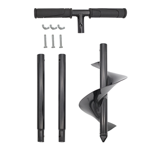 Taladro manual para tierra con broca y varilla de extensión, herramienta de jardinería para plantar y cavar agujeros en el suelo - Product Image 3