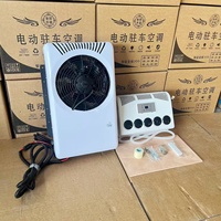 Climatiseur RV 12V/24V silencieux, alimenté par batterie 12V DC, pour camping hors réseau, fourgons, camions, remorques