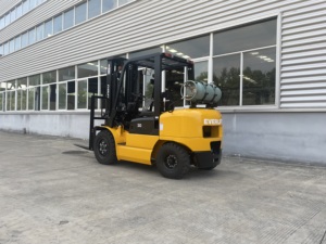 รถยกฮีลี่ 3 ตัน ใช้แก๊สโพรเพน ดีเซล และ LPG แบบสองระบบ ยกสูง 3000 มม. ได้รับการรับรองมาตรฐาน CE ISO รถยกแบบเครื่องยนต์สันดาปภายในสำหรับคลังสินค้า - Product Image 4