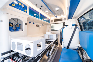 Xe Cứu Thương Giám Sát Sơ Cứu Bệnh Viện Y Tế Khẩn Cấp Vito Chất Lượng Cao Với Xe Cứu Thương Nội Thất ABS Tích Hợp - Product Image 5