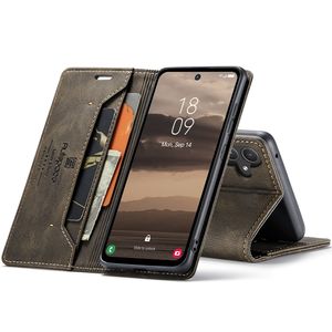Caseme AutSpace a prueba de golpes PU cuero Flip con soporte cartera funda de teléfono para Samsung <span class=keywords><strong>Galaxy</strong></span> A55 A35 A25 A15 <span class=keywords><strong>5G</strong></span> - Product Image 5