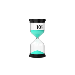Reloj de Arena Moderno Vintage Hecho a Mano, Ecológico, Temporizador de 1/3/5/10/15 <span class=keywords><strong>Minutos</strong></span>, Cilíndrico de Vidrio Duradero y Ligero, NUEVO - Product Image 6