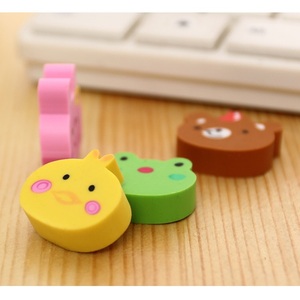 Copllent Cục Tẩy Bút Chì Tùy Chỉnh Giá Rẻ Khuyến Mại Bán Chạy 2D Gấu Ếch Cục Tẩy Hoạt Hình Hình Hình Động Vật Hoạt Hình Dễ Thương - Product Image 3