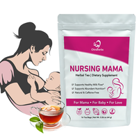 Thé de lactation Chinaherbs en marque privée pour les mamans allaitantes, formule à base de plantes personnalisée OEM, papaye, pissenlit, thé au lait pour maman