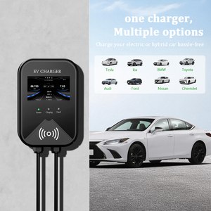Chargeur <span class=keywords><strong>Électrique</strong></span> Portable Wi-Fi 32A Triphasé 22kW pour <span class=keywords><strong>Domicile</strong></span>, Station de <span class=keywords><strong>Recharge</strong></span> Rapide 2 Niveaux 11kW AC Type 2, 7kW 22kW pour <span class=keywords><strong>Voiture</strong></span>, Nouveau EVSE - Product Image 3