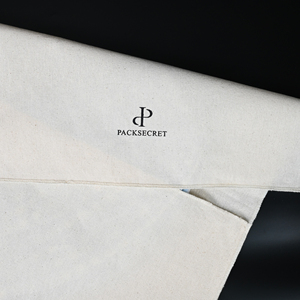 Custom Logo Printed <b>White</b> Cotton Canvas <b>Envelope</b> Dust Pouch Natural Flap Portable Reusable High Quality Square Shape Fashion - Product Image 5