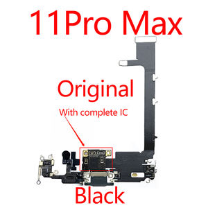 Connecteur de <span class=keywords><strong>prise</strong></span> de charge USB d'origine pour <span class=keywords><strong>iPhone</strong></span> X, XS, XR, <span class=keywords><strong>11</strong></span>, <span class=keywords><strong>11</strong></span> <span class=keywords><strong>Pro</strong></span>, <span class=keywords><strong>Pro</strong></span> Max, câble flexible de données de charge - Product Image 3