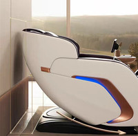 Robot de corps complet de luxe moderne AI Smart SL Track, massage de luxe cahir Zero Gravity Shiatsu AI 4D, chaise de Massage pour la maison et le bureau