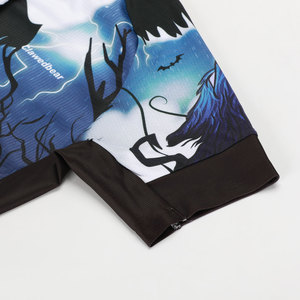 Unisex Urban Wheel Sport <b>Short</b> Sleeve Wear Quick Dry Shock <b>Pad</b> <b>Shorts</b> Road Bike Competition <b>Cycling</b> Outfit with Custom Printing - Product Image 4