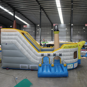 Phong Cách Mới Trẻ Em Bên Cho Thuê Inflatables Lâu Đài Bouncy Nhảy Bouncer Trượt Nước Với Hồ Bơi Sơn Bơm Hơi Bóng - Product Image 2