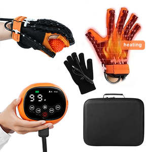 Level 9 sarung tangan robot rehabilitasi terapi peralatan pelatih jari pasif panas pneumatik untuk orang tua Stroke Hemiplegia - Product Image 1
