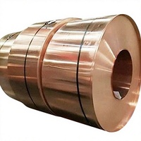 Bande de cuivre pur Huaping / Bande de mise à la terre en cuivre / Bobine plate nue de qualité T2 99,9 % haute pureté pour usage industriel, découpe et soudage