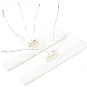 Plaque chauffante en céramique infrarouge de type incurvé 230V 375W 122x60mm avec une grande capacité de chauffage et une longue durée de vie - Product Image 3