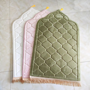 Tappetino da preghiera per tappeto da preghiera per adulti con spugna spessa confortevole con Design in rilievo per la preghiera musulmana - Product Image 5